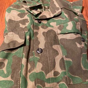 Authentic Soviet Era Camouflaged Military Shirts  (1988/ issued for unlisted)